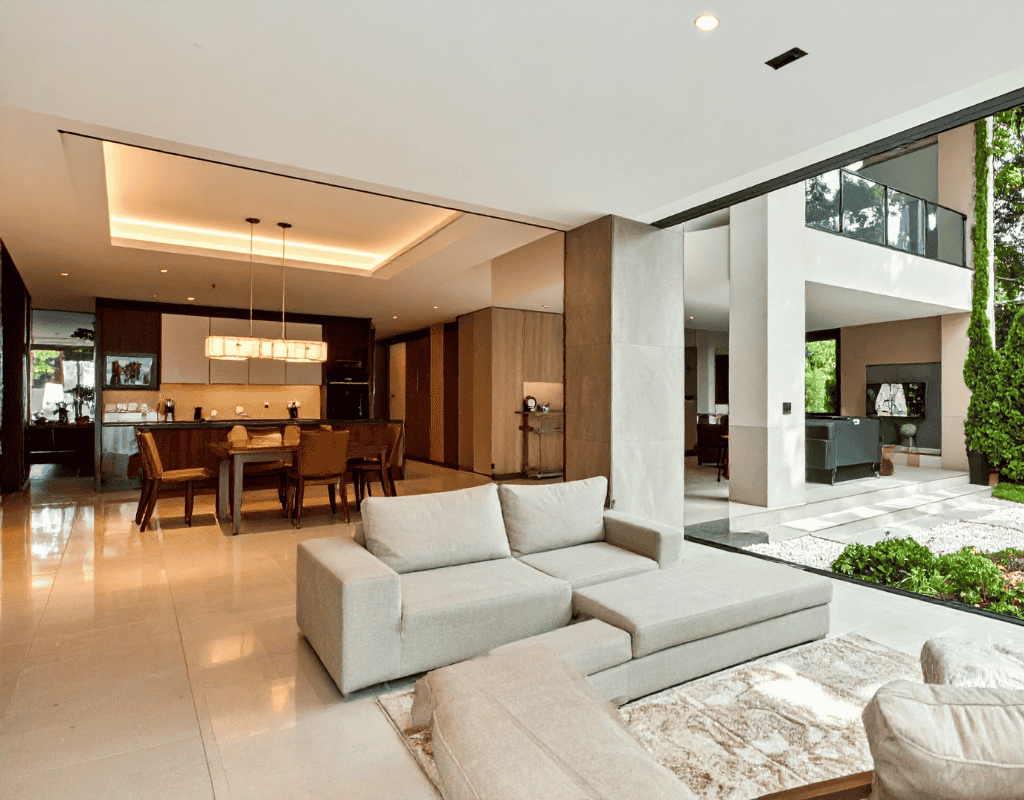 clean and organized home interior in Cochrane area